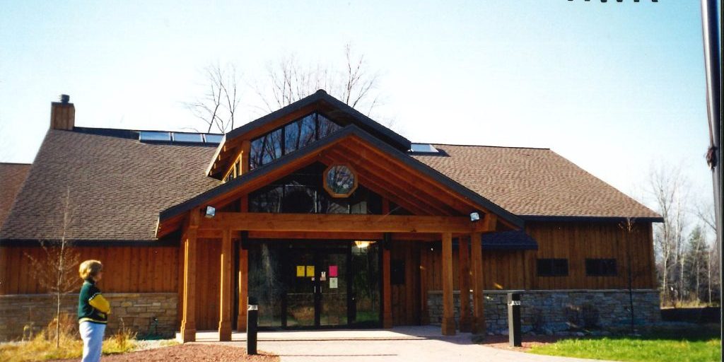 Front view of Nature Center